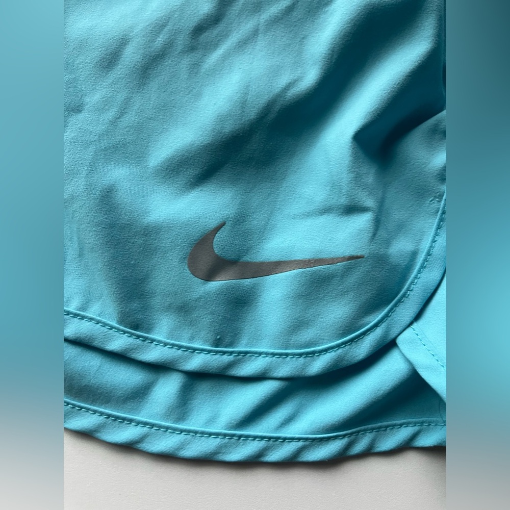 Women’s Nike Dri-Fit Shorts - Baby Blue - Size Extra Small - Picture 2 of 6